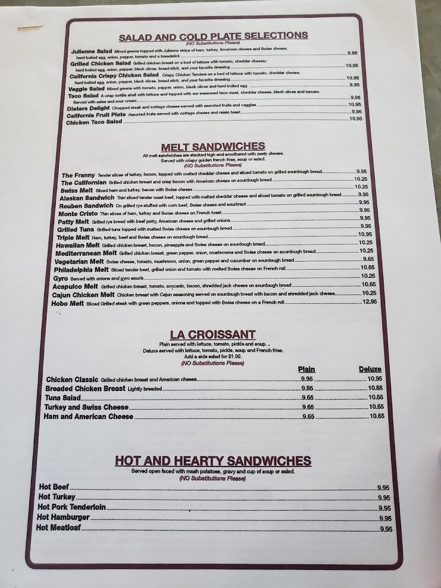 Creston Family Restaurant Menu - Image 6